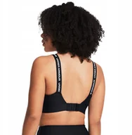 Bielizna sportowa damska - Biustonosz sportowy Under Armour Infinity 2.0 High Sports Bra - black/white - miniaturka - grafika 1
