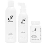 Zestawy kosmetyków damskich - GR-7 kuracja przeciw wypadaniu włosów, zestaw: wcierka + suplement + szampon odżywczy - miniaturka - grafika 1