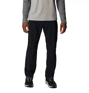 Spodenki męskie - Columbia Męskie spodnie użytkowe Silver Ridge, czarne, 34 - grafika 1