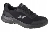 Buty sportowe męskie - Męskie sneakers Skechers Go Walk 6 Bold Knight 216204-BBK r.41 - miniaturka - grafika 1