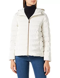 Geox Damska kurtka puchowa Mylue, Cloud White, 42 - Kurtki damskie - miniaturka - grafika 1