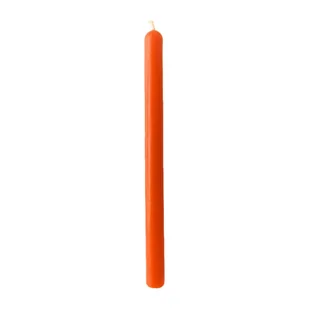 Świeca intencyjna do rytuałów pomarańczowa (wosk pszczeli 100%) - Świece - miniaturka - grafika 1