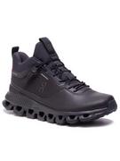 Buty sportowe damskie - On RUNNING Buty damskie Running CLOUD HI WATERPROOF ALL BLACK 080-Z2021-2899672-123 - miniaturka - grafika 1