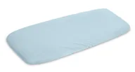 Prześcieradła dla dzieci - PRZEŚCIERADŁO KOŁYSKA BAMBUS NIEBIESKI 40X90 - miniaturka - grafika 1