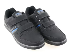 Obuwie męskie sportowe Badoxx MXC-8242 czarno-niebieski - Buty sportowe męskie - miniaturka - grafika 3