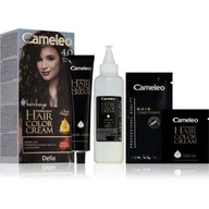 Farby do włosów i szampony koloryzujące - DELIA Cosmetics Cameleo HCC Farba permanentna Omega+ nr 4.0 Medium Brown 1op - miniaturka - grafika 1