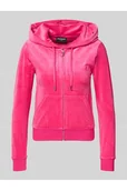 Bluzy damskie - Bluza rozpinana z wyhaftowanym logo model ROBERTSON - Juicy Couture - miniaturka - grafika 1