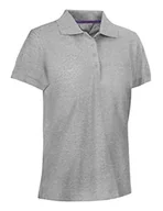 Koszulki i topy damskie - Select Wilma koszulka polo damska, szary, M 6261102990_Grau_M - miniaturka - grafika 1