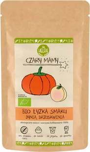 Helpa BIO Łyżka Smaku Dynia i Brzoskwinia Czary Mamy 6 m+, 40g Helpa - Dodatki do kaszek - miniaturka - grafika 1