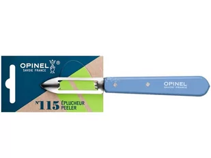 Opinel dorośli nóż No. 115, stal nierdzewna, nadaje się dla osób prawo-i leworęcznych, hellb Sandvik Lauer uchwyt z drewna bukowego nóż kucharski, wielokolorowa, One Size 254398 - Noże - miniaturka - grafika 1