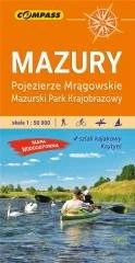 Mazury środkowe Pojezierze Mrągowskie Mapa turystyczna - Przewodniki - miniaturka - grafika 1