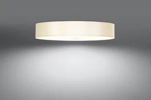 Sollux Lighting LAMPA plafon sufitowa OPRAWA okrągła abażurowa biała SL813 - Lampy sufitowe - miniaturka - grafika 1