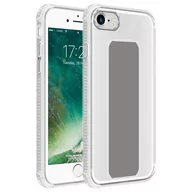 Etui i futerały do telefonów - Pokrowiec Do Apple iPhone 7 / 7S / 8 / SE 2020 w SZARY Etui z uchwytem Obudowa Case Cover Cadorabo - miniaturka - grafika 1