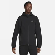 Swetry męskie - Nike M Nk TCH FLC FZ WR Hoodie Długi sweter Męski - miniaturka - grafika 1