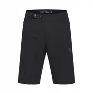Spodenki rowerowe - Spodenki rowerowe Fox Ranger Short W/Liner czarne na Mtb Enduro 32 80-85cm - miniaturka - grafika 1