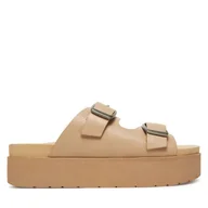 Klapki i japonki damskie - Klapki G-Star Raw RIMA-118915S Beżowy - miniaturka - grafika 1