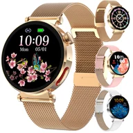 Smartwatch - SMARTWATCH ZEGAREK DAMSKI POMIAR CUKRU GLUKOZA EKG TĘTNO CIŚNIENIE MENU PL - miniaturka - grafika 1