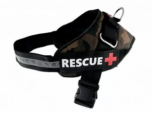 PET NOVA PET NOVA Szelki Rescue moro XS 30-40cm - Szelki dla psów - miniaturka - grafika 1