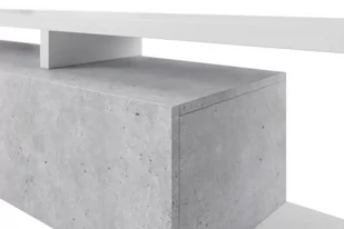 Meblościanka do salonu Bota 09 - biały / beton colorado - Meblościanki - miniaturka - grafika 2