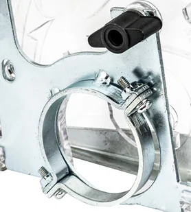 Osłona przeciwpyłowa odsysająca do szlifierki bruzdownica 115-125 mm SILVER - Akcesoria do elektronarzędzi - miniaturka - grafika 8