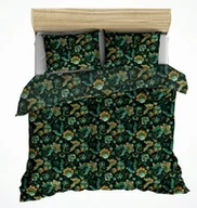 Pościel - pościel bawełna lux 140x200 + 1 poszewka B 384-1 powiew orientu zielony - miniaturka - grafika 1