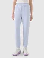 Spodnie damskie - 4F Spodnie damskie dresowe joggery z modalem 4FWSS25TTROF1010-34S Niebieski Roz. M - miniaturka - grafika 1