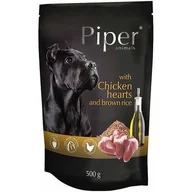 Mokra karma dla psów - Piper Pies z sercami kurczaka z ryżem 500g - miniaturka - grafika 1