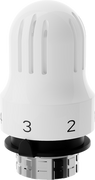 Głowice termostatyczne - Mexen głowica termostatyczna do grzejnika, biała - W908-004-20 - miniaturka - grafika 1