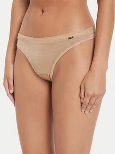 Gossard Stringi 6276 Beżowy - Majtki damskie - miniaturka - grafika 1