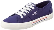 Trampki damskie - Pepe Jeans Damskie trampki Brady W Basic, 595navy, 36 EU - miniaturka - grafika 1