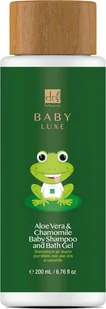 BABY LUX - Szampon i żel do kąpieli dla niemowląt z aloesem i rumiankiem - Kosmetyki kąpielowe dla dzieci - miniaturka - grafika 1