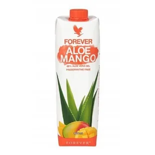 FOREVER ALOE MANGO Nektar z miąższem z liści aloesu o smaku mango, 1000ml >> 0zł za wysyłkę przy zakupach od 149 zł << - Soki i napoje niegazowane - miniaturka - grafika 1