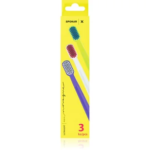 Spokar Szczoteczka do zębów 3429 X ultrasoft 3Pack - Szczoteczki do zębów - miniaturka - grafika 1