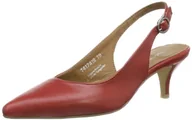 Czółenka - Andrea Conti 1417418 czółenka damskie, czerwony - Czerwony czerwony 021-36 EU - miniaturka - grafika 1