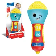 Zabawki interaktywne dla dzieci - Clementoni Baby Mikrofon Edukacyjny Dla Dzieci 10m+ - miniaturka - grafika 1