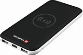Powerbanki - Swissten Wireless 8000mAh Czarny - miniaturka - grafika 1
