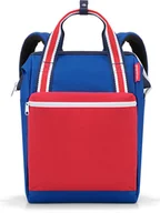 Plecaki - Reisenthel Plecak "Allrounder R" w kolorze czerwono-niebieskim - 31 x 39 x 17 cm - miniaturka - grafika 1