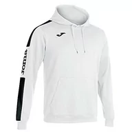 Bluzy męskie - Joma Męska bluza z kapturem Championship IV, biały i czarny, XXXXXXS - miniaturka - grafika 1