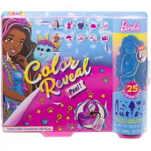 Mattel Barbie Color Reveal Fantazja GXV95 - - Lalki dla dziewczynek - miniaturka - grafika 1
