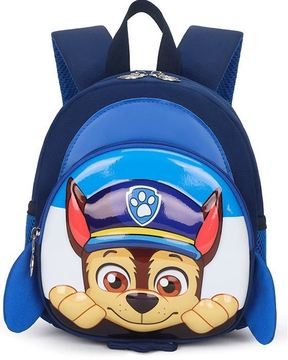 Chase Psi Patrol Plecak Plecaczek Dla Dzieci Do Przedszkola + Smycz
