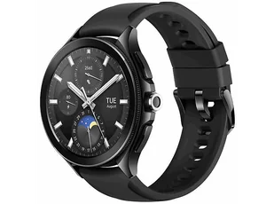 OUTLET - Smartwatch XIAOMI Watch 2 Pro 46mm Bluetooth Czarny z paskiem fluorokauczuku w kolorze czarnym - Telefony OUTLET - miniaturka - grafika 1