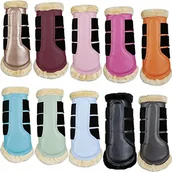 Akcesoria jeździeckie - HKM Comfort Horse Boots Türkis M - miniaturka - grafika 1