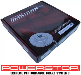 Przednie klocki EXTREME Z26 + WIERCONE NACINANE tarcze hamulcowe 345mm POWERSTOP XL Dodge Challenger - Tarcze hamulcowe - miniaturka - grafika 10