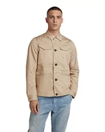 Kurtki męskie - G-STAR RAW Męska kurtka robocza, beżowy/khaki (Westpoint Khaki C962-c531), L - miniaturka - grafika 1