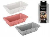 Formy do ciast - SILIKONOWA FORMA DO PIECZENIA CIASTA CHLEBA PASZTETU KEKSÓWKA ELASTYCZNA - miniaturka - grafika 1