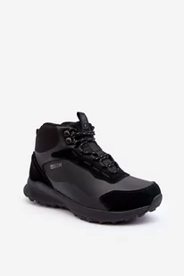 Męskie Buty Trekkingowe Ocieplane Czarne Big Star MM174334-46 - Buty trekkingowe męskie - miniaturka - grafika 1