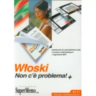 Pozostałe języki obce - PWN  Włoski Non c'e problema+! Podręcznik do samodzielnej nauki z kursem multimedialnym i nagraniami mp3 (Płyta CD) - miniaturka - grafika 1