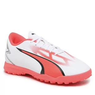 Buty Puma Ultra Play Tt Jr 107533 01 White - Piłka nożna - miniaturka - grafika 1