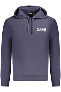 BLUZA NAPAPIJRI BEZ ZAMKA MĘSKA NIEBIESKA - Bluzy męskie - miniaturka - grafika 1