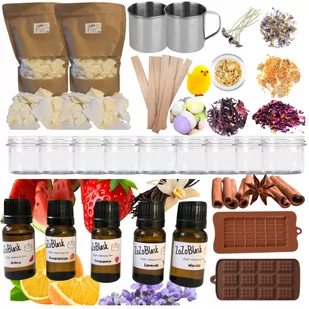 Wielkanocny Zestaw Do Robienia Świec Sojowych DIY - Świece - miniaturka - grafika 1